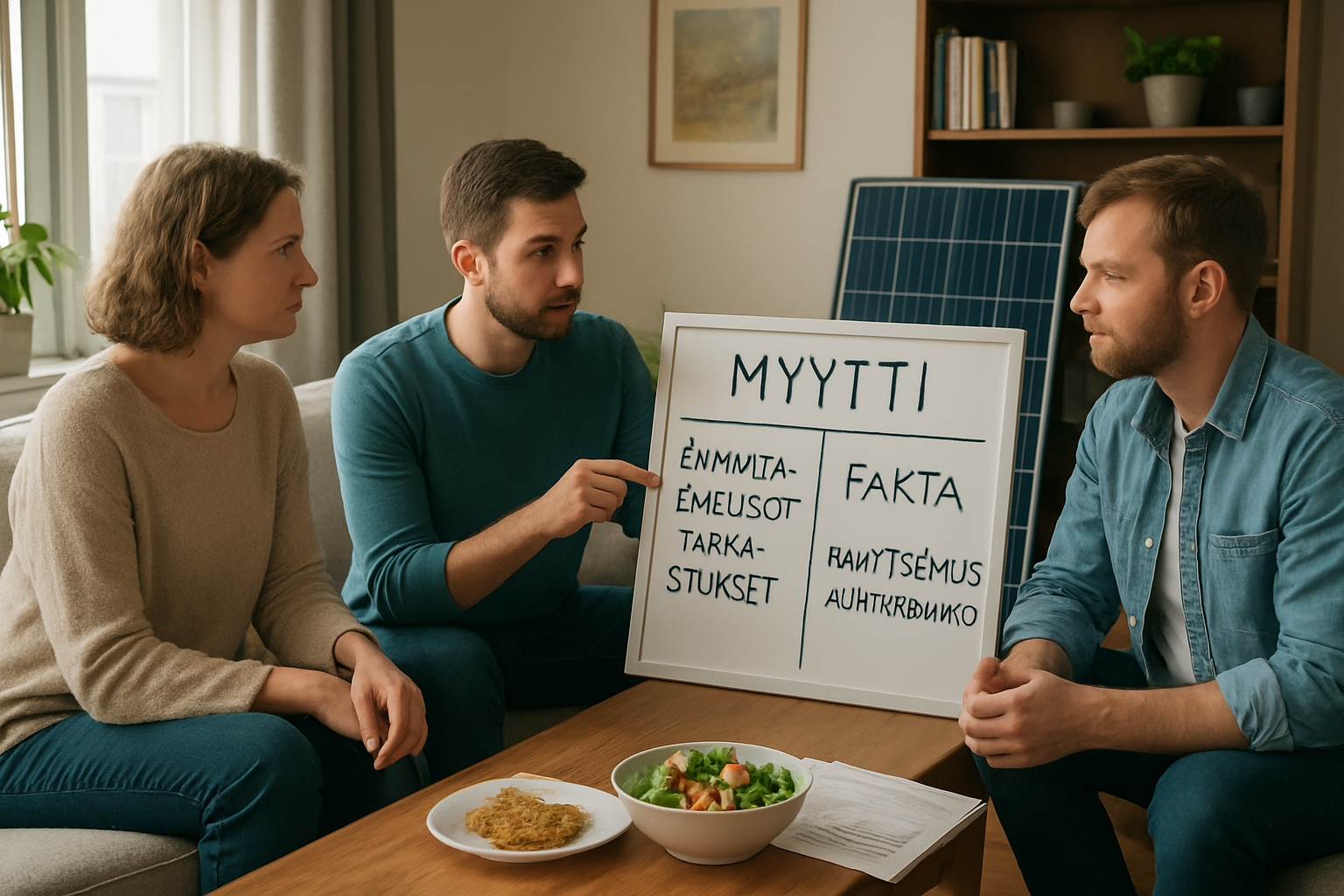 Myytit auki käytännön askelilla: tarkastukset, ravinto ja aurinkosähkö arjessa
